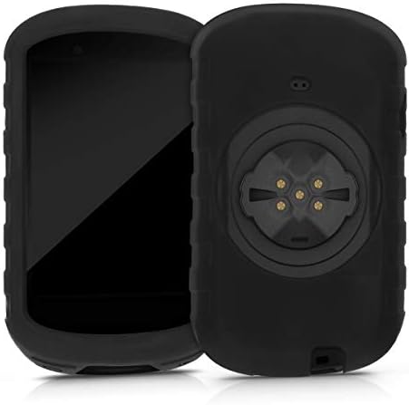 Калъф kwmobile е Съвместим с Garmin Edge 830 - Калъф Мек Силикон За наем с GPS система Защитен Калъф - Черен