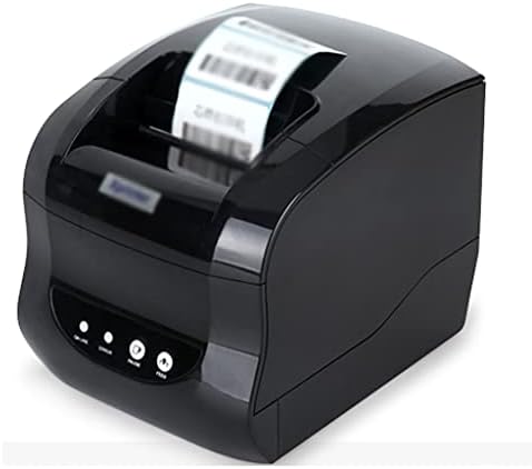 ZLXDP Малкият Мобилен Принтер за Етикети USB Син 58 мм Термопринтер с множество Стикери за текущата принтер