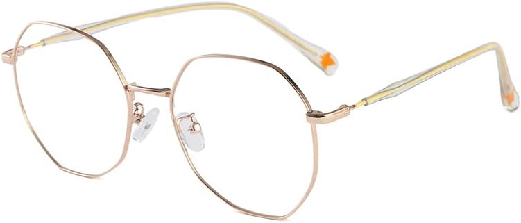 Дамски очила за четене NEWADA, блокиране на Синя светлина, Метални, в най-широката рамка, Компютърни очила за четене, които предпазват от ултравиолетовите/напрежение за очите/отблясъци (Цвят: черен, размер: + 0.50)