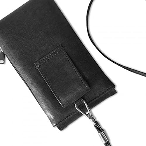 Произведено в Коста Рика е Държава Любовта Телефон в Чантата си Портфейл Висящ Калъф За Мобилен Телефон, Черен Джоба