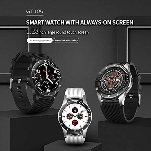 XDCHLK Смарт часовници с пълен сензорен екран За Мъже И жени, Водоустойчиви умни часовници, следи кръвното налягане, сърдечната честота, спортни часовници за Фитнес (Цвят: D)