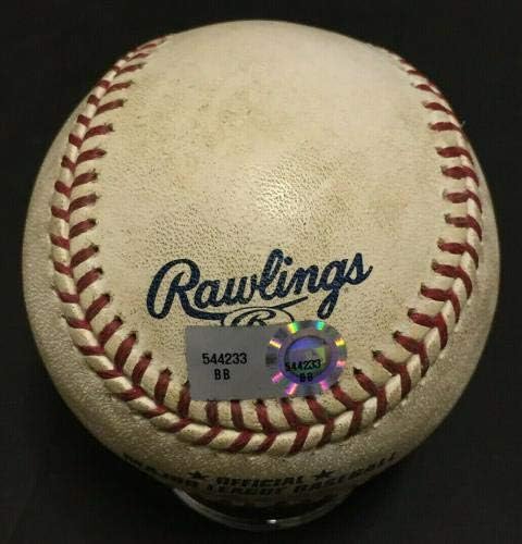 Това Glavine подписа използвани бейзболни топки, спечелвайки 298, с автограф от PSA Steiner LOA - MLB, Използвани от бейзболни топки с автограф