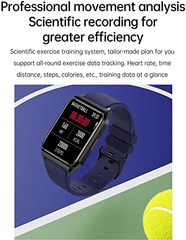 Умен часовник MORESEC за жени и мъже, Умни часовници за спорт с пульсометром, Монитор на Кръвното налягане, Умни часовници, които могат да изпращат текстови съобщения и да звъни, Умни часовници за здравето за iPhone