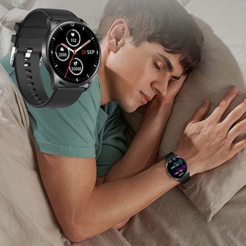 Смарт часовници Yeahitch, 1,28-Инчов смарт часовници IP67, Водоустойчива Фитнес-часовник с Кръгла Пълноцветен, Сензорен екран, Честота на сърдечните Съкращения, Шагомером