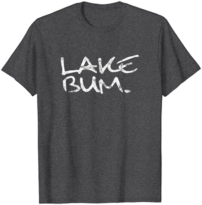 Ризи Lake Life | Риза Lake Bum | Тениска За Къмпинг и Каране На Лодка В Подарък