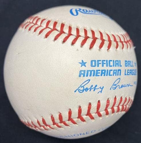 Бейзболен псевдоним Joltin Joe DiMaggio С Подпис на PSA / ДНК С оценка 8.5 LOA - Бейзболни топки с автографи