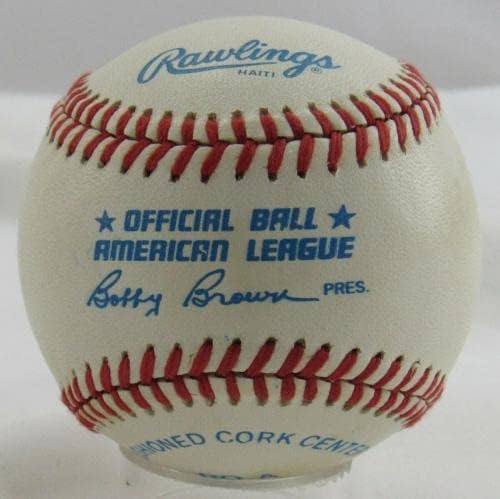 Фил Плантье Подписа Автограф Rawlings Baseball B96 - Бейзболни Топки с Автографи