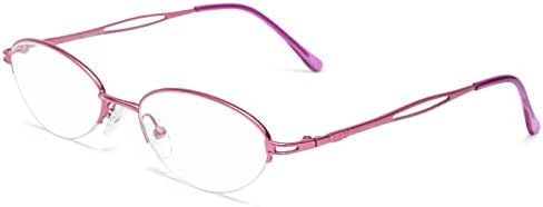 ESAVIA, метални очила за четене в полурамке ESAVIA, компютърни ридеры без рамки, 1,0 1,5 2,0 2,5 3,0 заключване синя светлина