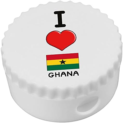 Компактен острилка за моливи Azeeda I Love Ghana (PS00031548)