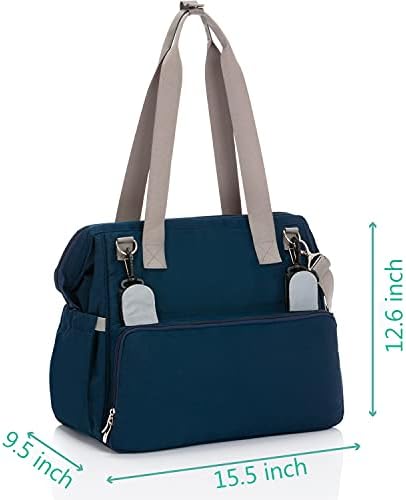 Чанта за памперси CitisKins, чанта за майките, Улични чанти с Изолирани Джобове, Подплата за Свободни и със Светлоотразителни Ивици