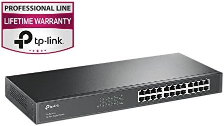 24-Портов Gigabit комутатор на TP-Link TL-SG1024 За монтаж на багажник