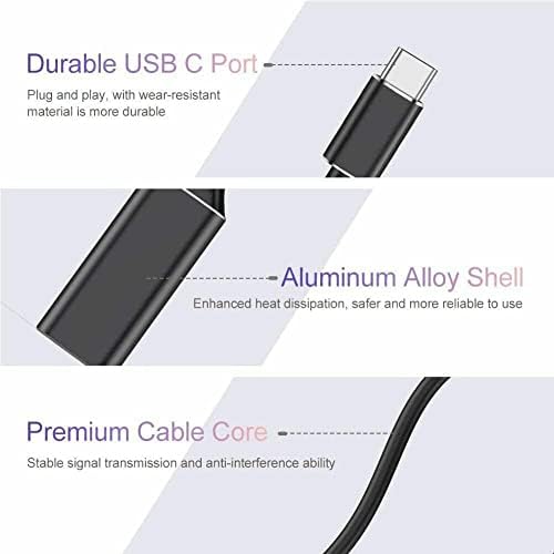 Трансфер на сигнала USB-Type C C към HDMI Адаптер USB 3.1 Кабел за телефон Android Tablet