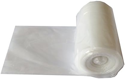 Пластмасова покривка PlasticMill: прозрачна, 1,5 Mils, 66x108, 14 опаковки.