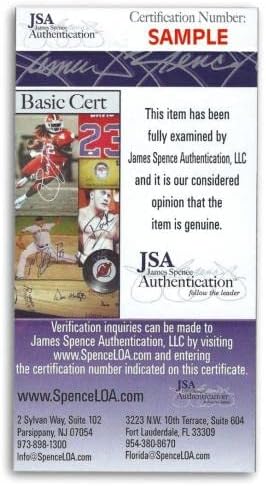 Чък Мерсейн Подписа Снимка Пакетиране размер 8X10 с автограф The Ice Боул JSA AB54712 - Снимки NFL с автограф