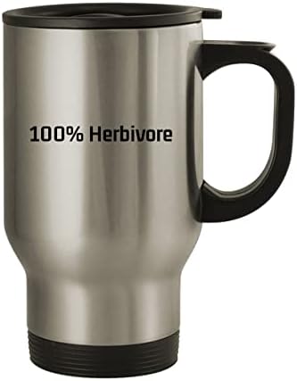 Molandra Products Herbivore - Пътна Чаша от Неръждаема Стомана за 14 грама, Сребриста