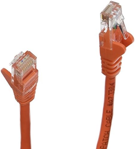 Пластир кабел Belkin 14ft CAT5E Оранжев Без довършителни