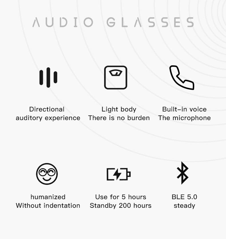 Bluetooth smart точки за зареждане, аудио система с отворен ухото, костната проводимост, музикален звънец, мъжки, женски аудиоочки на открито