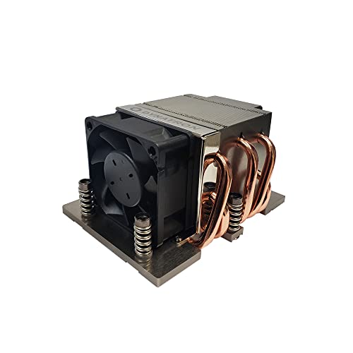Меден радиатор с жак Dynatron J10 Socket SP5 и активен охладител с мощност до 300 Вата за AMD Genoa