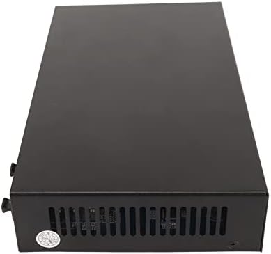 Комутатор VINGVO Gigabit Ethernet, 100-240 В, plug Ethernet комутатор с 18 пристанища за промишлеността (штепсельная щепсел САЩ)