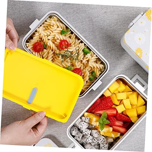 Mobestech Bento Box Box Японски Контейнери Bento Box с Подгряване за по-Хладилник, Контейнер за съхранение на плодове, Контейнер за хранене, Училищен Обяд, Bento-Бокс, Преносим Bento-Бокс, Контейнер за Обяд, Храна