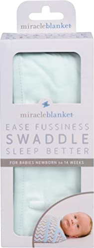Чудо-Одеало Baby Sleep, Подходящо за носене, Пеленание за Новороденото Момче или Момиче 0-3 Месеца, Ментовото