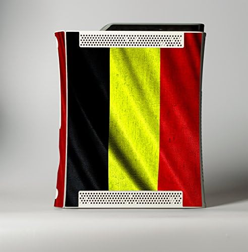 Дизайн на корицата на Microsoft Xbox 360 знаме на Белгия, стикер-винетка за Xbox 360