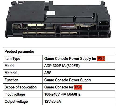 Основният Блок захранване за PS4, ABS, Преносими, Устойчиви на Корозия, Оригинален Пластмасов Адаптер за PS4 PRO за Геймъри