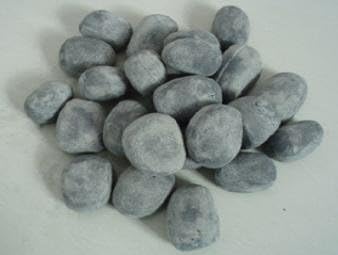 Комплект сиви керамични камъчета - 24шт за използване в Камината