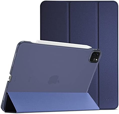 Калъф ProCase iPad Pro 11 2020 2021 2018 Тънка Поставка с твърда задния капак в комплект с Матово защитно фолио за iPad Pro 11 Инча 2021/2020/2018