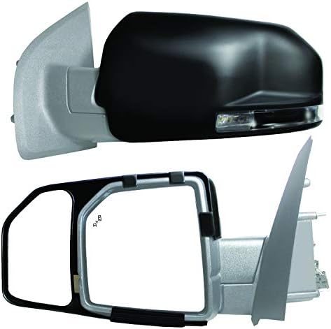 Разтегателен тип огледало К-Source 81850 За Ford F150 (15+), черен