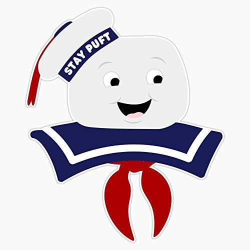 Leyland Designs Stay Puft Sticker Външна Vinyl Стикер, Стикер за Прозорци, Брони, лаптоп или Diy 5