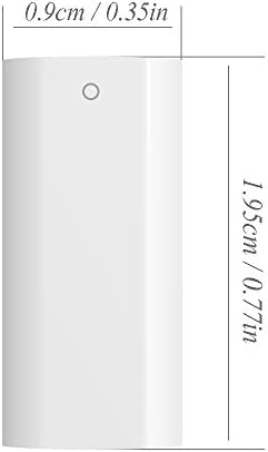 COOYA е Съвместим с адаптер за зарядно устройство Apple Молив 1-во поколение Подмяна на адаптера на зарядното устройство на Apple Молив 1-во поколение 2-Pack Конектор за зарядно устройство iPencil за адаптер за зареждане