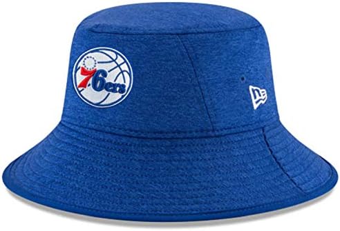 Бейзболна шапка New Era 76ers NBA Bucket Cap (Един размер подходящ за повечето) на Кралския син цвят