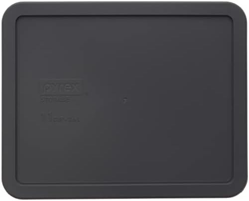 Замяна Пластмасов Капак за съхранение на храна Огнеупорно 7212-PC Puddle Сив цвят, в 11 чаши, Произведено в САЩ