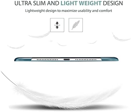 Тънък, Лек калъф ProCase Синьо-за iPad Mini 1 2 3 (по-Стар модел A1432 A1490 1455), в комплект с Черна Сгъваема поставка за мобилен телефон и таблет