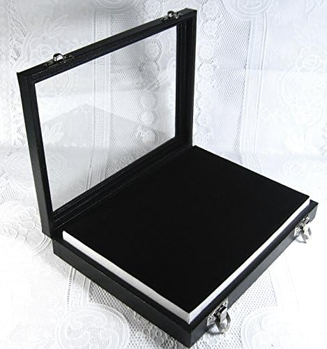 Кутия за голф С най-Горното Стъкло, Кутия За Демонстрация на Скъпоценни Камъни, Витрина 15x20 см (5,9X7,8 ИНЧА), Монети, Бижута с диаманти