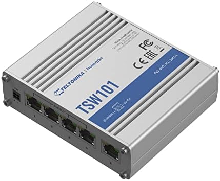 Teltonika TSW101 - Първият специализиран автомобилен unmanaged switch с поддръжка на PoE +