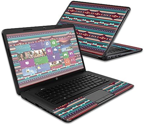 Корица MightySkins е Съвместима с лаптоп HP 2000 (2013) 15,6 – Southwest Stripes | Защитно, здрава и уникална vinyl стикер | Лесно се нанася, се отстранява и обръща стил | Произведено в САЩ