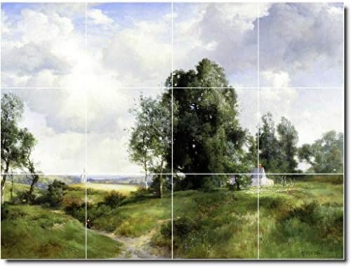 Стенни Рисувани от керамични плочки -Пейзажи Томас Моран 567, 48 W x 36В (12) Плочки 12x12