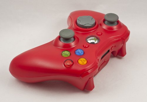 Матово-Червен Промяна контролер за Xbox 360 (Rapid Fire) COD Black Ops, MW2, MW3, министерството на отбраната-ГЕЙМПАД