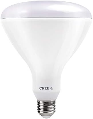 Led крушка Cree Lighting BR40-120W-P1-30K-E26-U1 Pro серия BR40, еквивалентна 120 W за осветление на помещения (с регулируема яркост), 1750 лумена, ярко бяла 3000 До 1 опаковка, 1 брой (опаковка от 1)