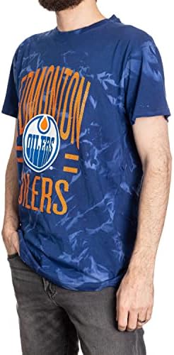 Мъжки t-shirt Calhoun Surf & Skate NHL Crystal Вратовръзка Боядисват с къс ръкав - The Sunset Collection
