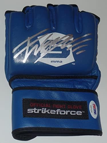 Фабрисио Вердум Подписа Автоматично Бойцовскую Ръкавицата Strikeforce Psa/dna Coa Ufc Pride C - Ръкавици UFC с Автограф