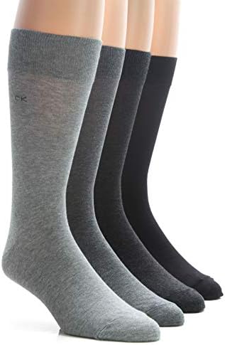 Мъжки плетени чорапи от Calvin Klein Crew - 4 опаковки
