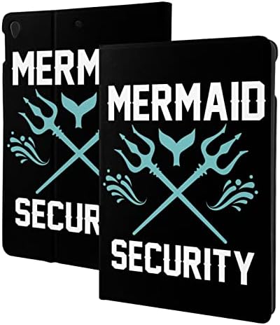 Защитен калъф за Ipad Mermaid Сигурност, Съвместими с Ipad Air3 10.5 инча, Защитен калъф от изкуствена кожа, на Корицата на автоматичен режим на сън/пробуждане