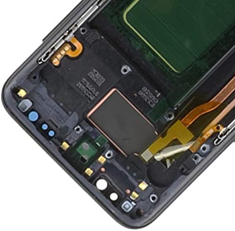 LCD дисплей за мобилен телефон YUFON подходящ за Samsung S8 LCD дисплей с рамка SM-G950A G955F Сензорен екран и дигитайзер Напълно сглобени с комплект за подмяна на компоненти рамка Сензорен екран дигитайзер